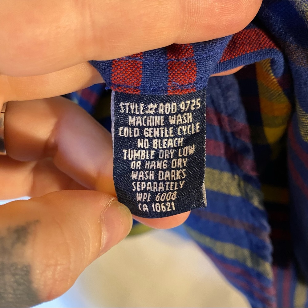 Rough Stock Panhandle Slim Button Down,Size Medium - image 5